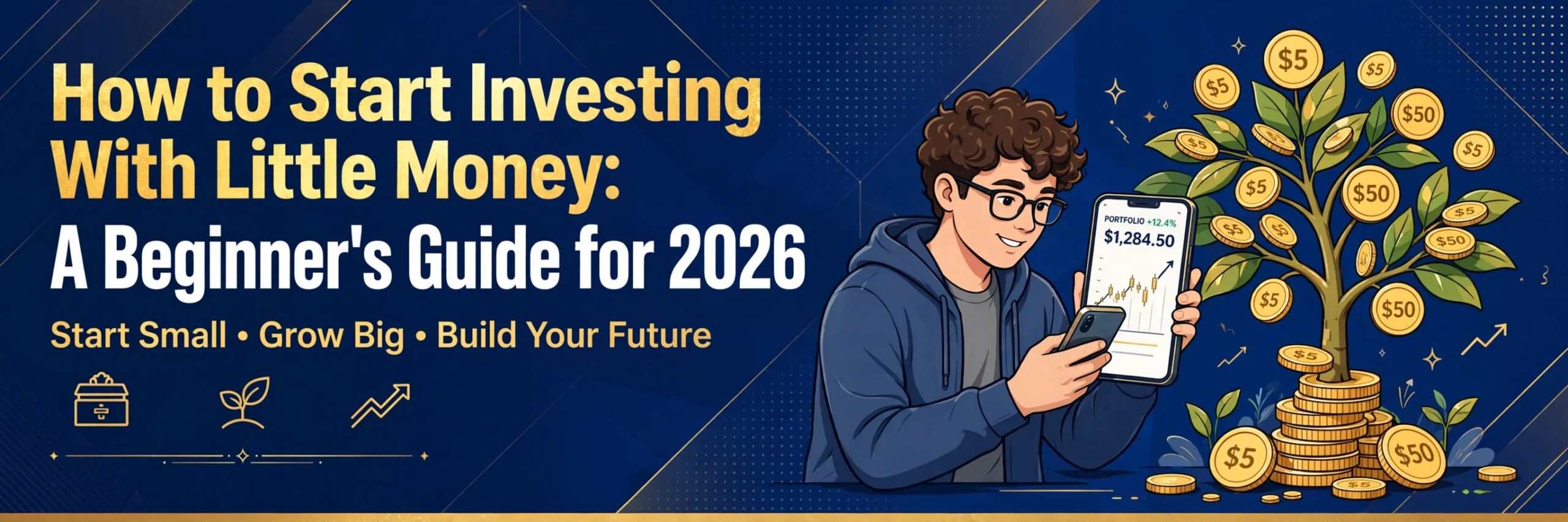 how to start investing with little money
