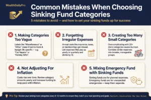Sinking Fund Categories: 10 Ideas to Start With