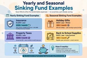 sinking fund examples complete list