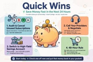 how to save money fast tips