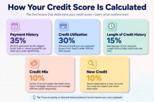 how to improve your credit score steps