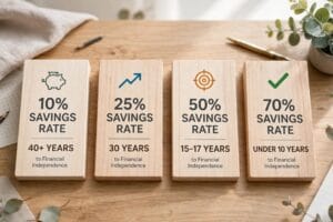 how to retire early financial independence steps