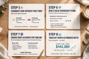 how to retire early financial independence steps